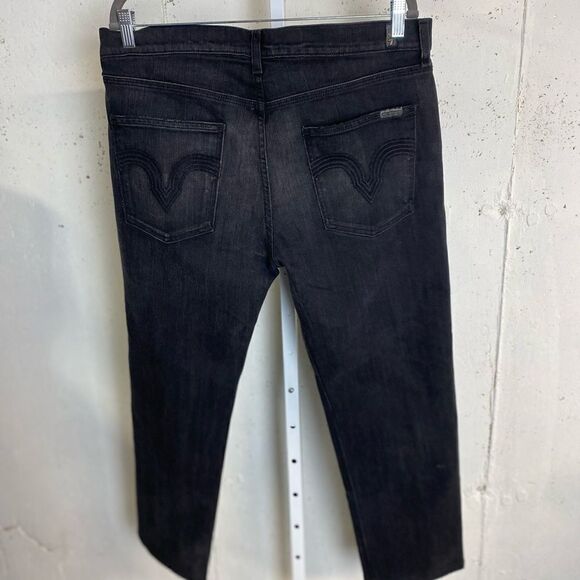 #157 7 FOR ALL MANKIND The Floyd Jeans in Black - Picture 9 of 13